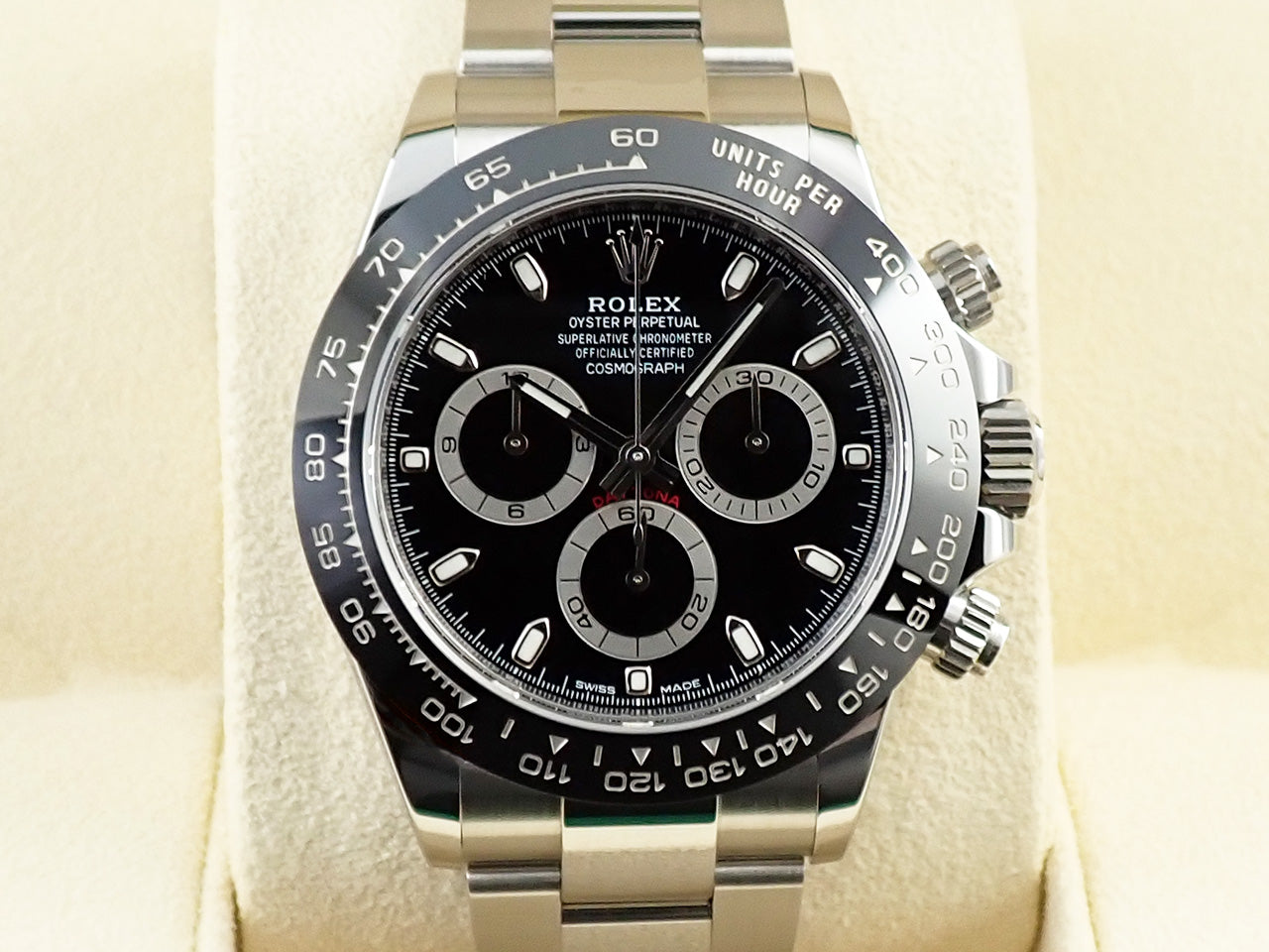 Rolex Daytona Ref.116500LN SS Black Dial