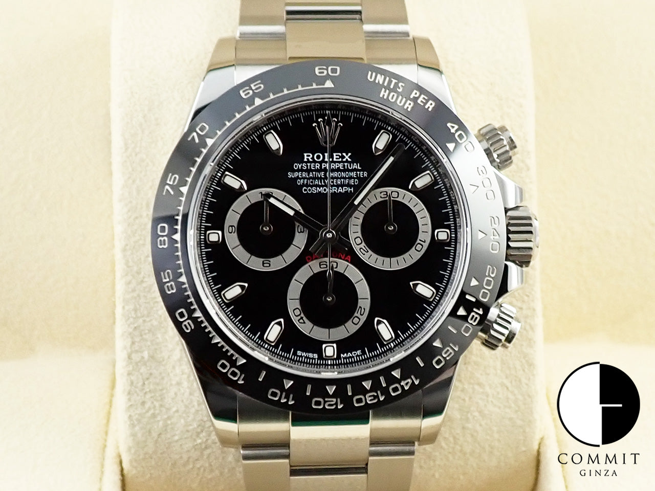 Rolex Daytona Ref.116500LN SS Black Dial