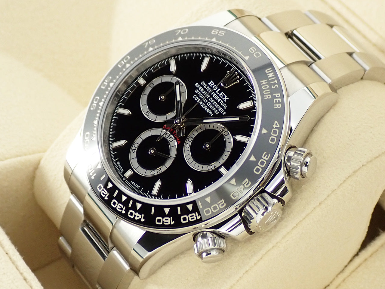 Rolex Daytona Ref.126500LN SS Black Dial