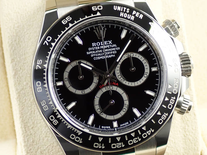 ロレックス デイトナ Ref.126500LN ブラック文字盤 中古 87HW6896