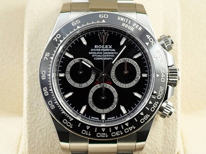 ロレックス デイトナ Ref.126500LN ブラック文字盤 中古 87HW6896