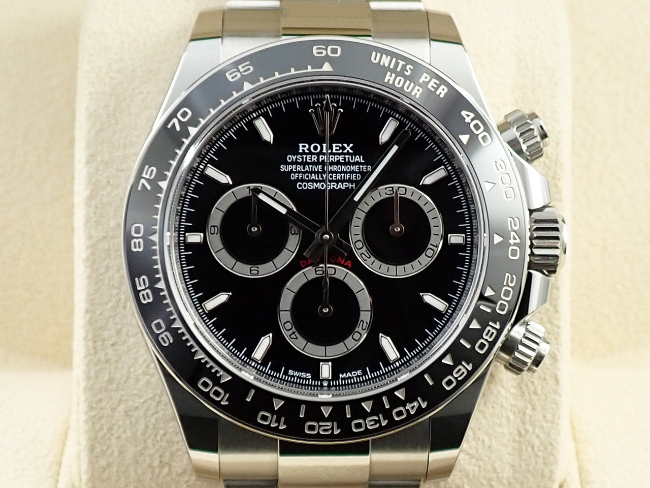 Rolex Daytona Ref.126500LN SS Black Dial