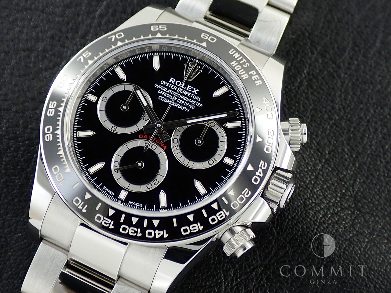 Rolex Daytona Ref.126500LN SS Black Dial