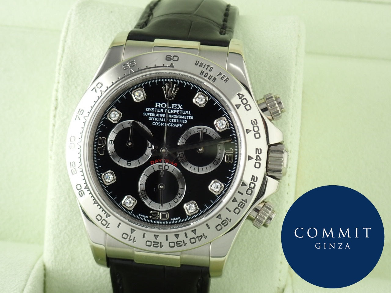 Rolex Daytona 8P Diamond &lt;Box and Others&gt;