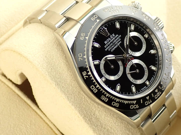 ロレックス デイトナ Ref.116500LN ステンレススチール ブラック文字盤