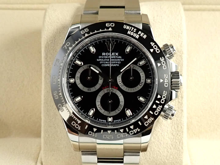 ロレックス デイトナ Ref.116500LN ステンレススチール ブラック文字盤
