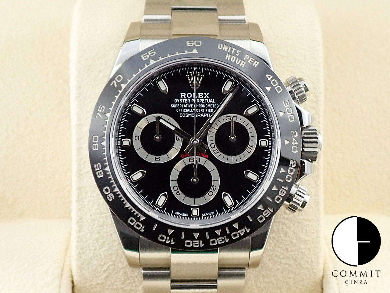 Rolex Daytona Ref.116500LN SS Black Dial