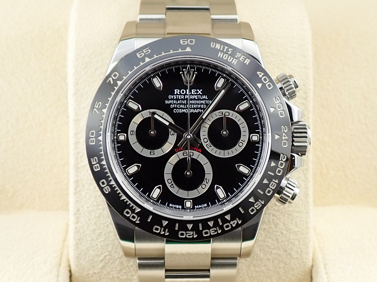 Rolex Daytona Ref.116500LN SS Black Dial