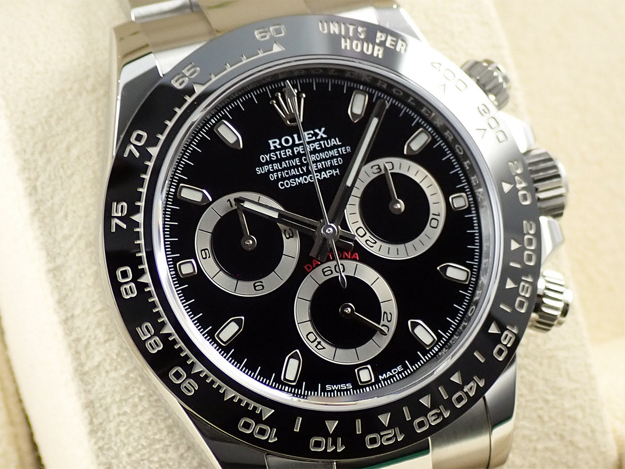 Rolex Daytona Ref.116500LN SS Black Dial