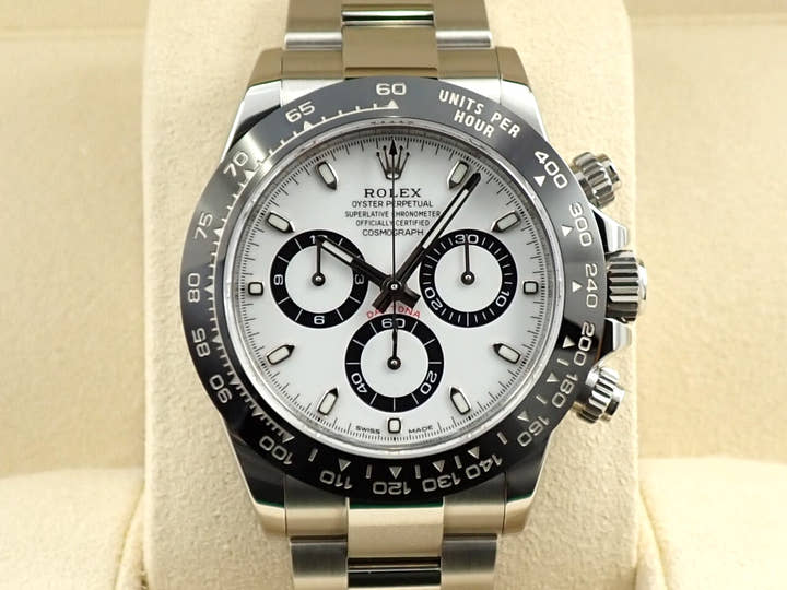 ロレックス デイトナ Ref.116500LN ステンレススチール ホワイト文字盤