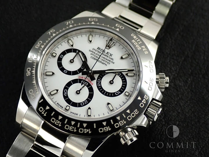 ロレックス デイトナ Ref.116500LN ステンレススチール ホワイト文字盤