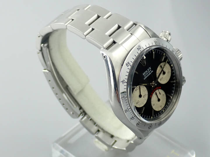 ロレックス デイトナ Ref.6265 ブラック文字盤 中古 daytona-417