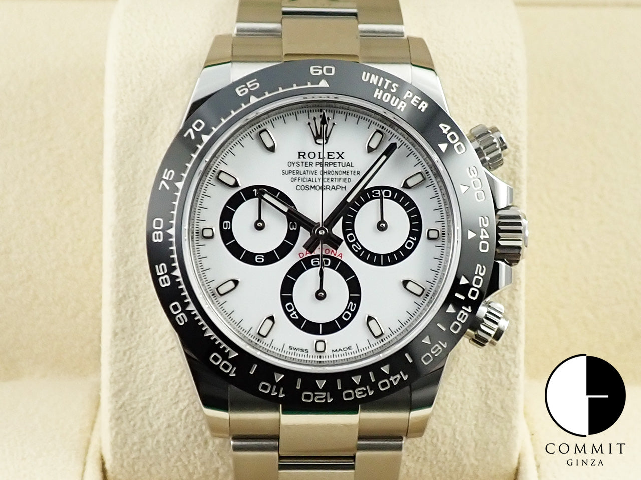 Rolex Daytona Ref.116500LN SS White Dial