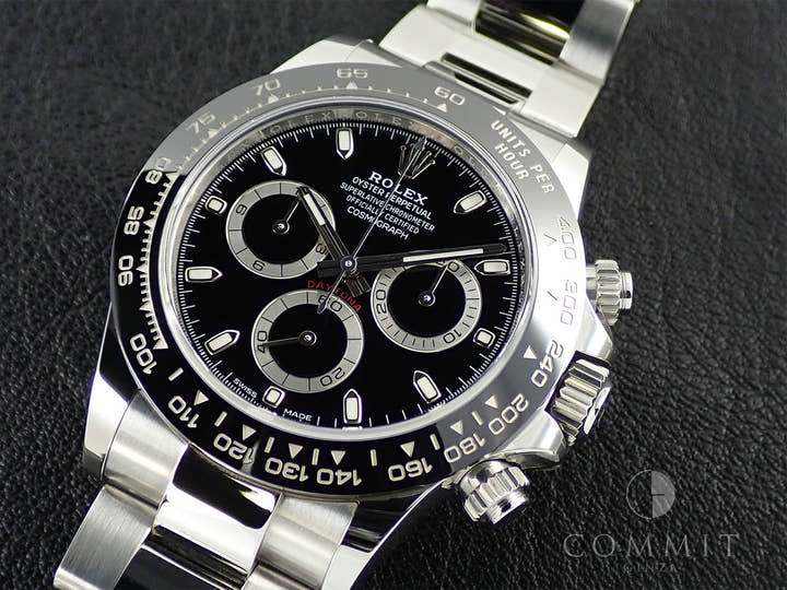 ロレックス デイトナ Ref.116500LN ステンレススチール ブラック文字盤
