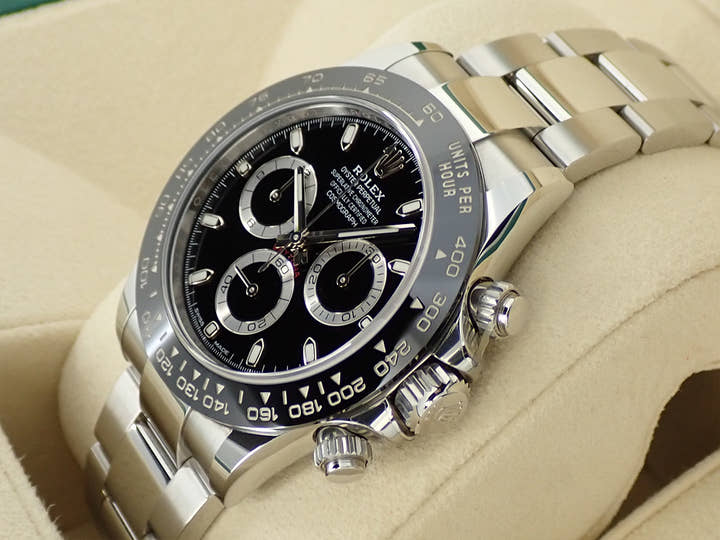 ロレックス デイトナ Ref.116500LN ステンレススチール ブラック文字盤