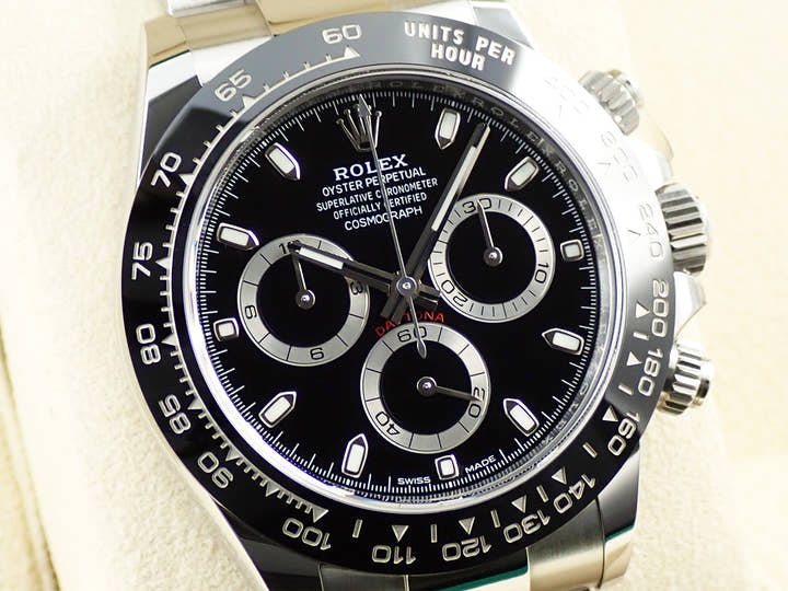 ロレックス デイトナ Ref.116500LN ステンレススチール ブラック文字盤