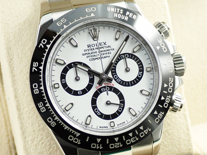 ロレックス デイトナ Ref.116500LN ステンレススチール ホワイト文字盤