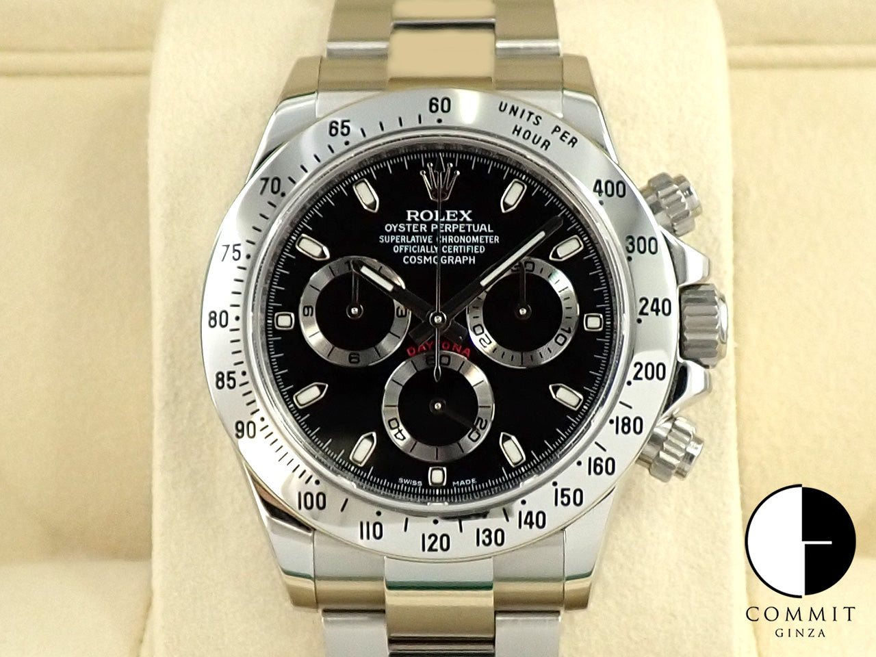 Rolex Daytona Ref.116520 SS Black Dial