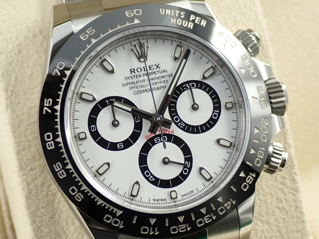 Rolex Daytona Ref.116500LN SS White Dial