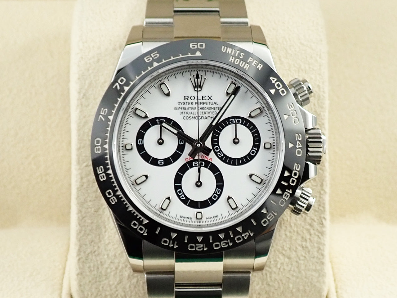 Rolex Daytona Ref.116500LN SS White Dial