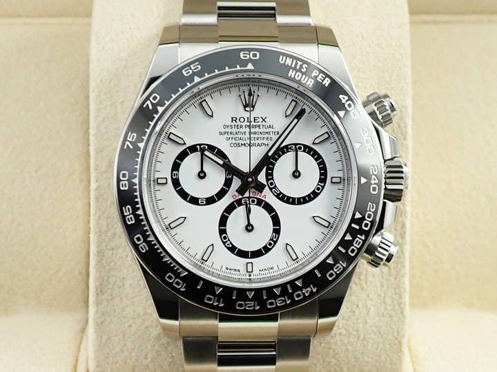 ロレックス デイトナ Ref.126500LN ステンレススチール ホワイト文字盤