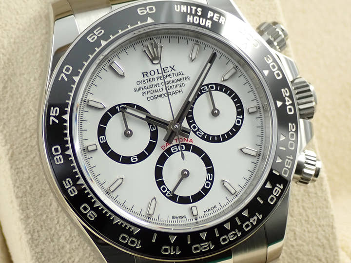 ロレックス デイトナ Ref.126500LN ステンレススチール ホワイト文字盤