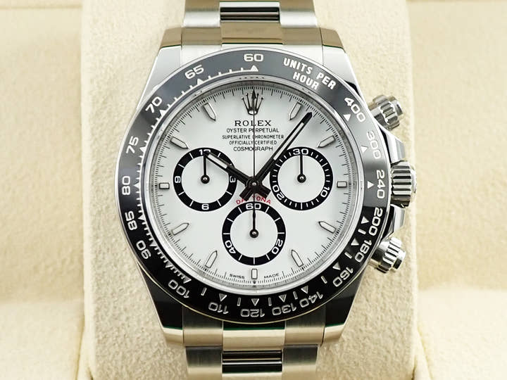 ロレックス デイトナ Ref.126500LN ステンレススチール ホワイト文字盤