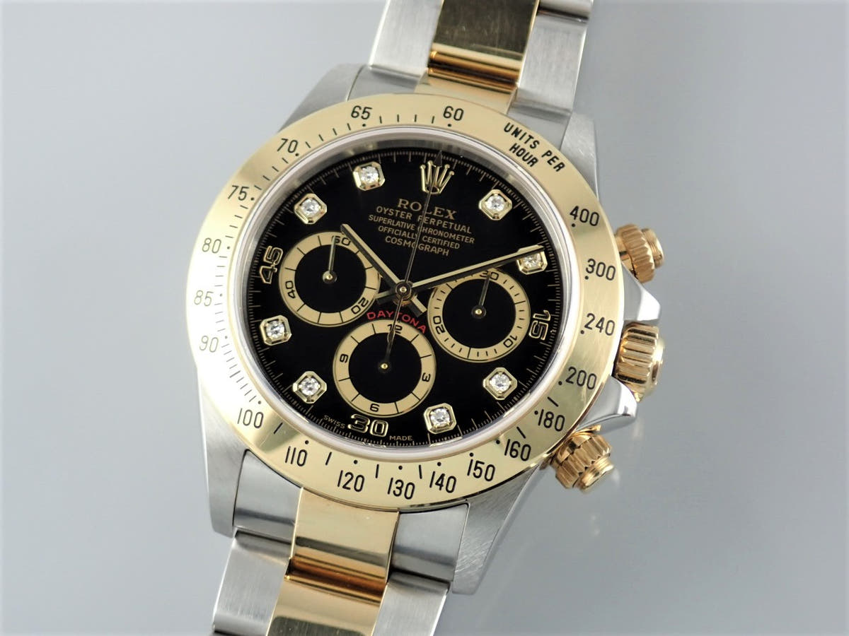 ロレックス デイトナ Ref.16523G ブラック文字盤 中古 daytona-418