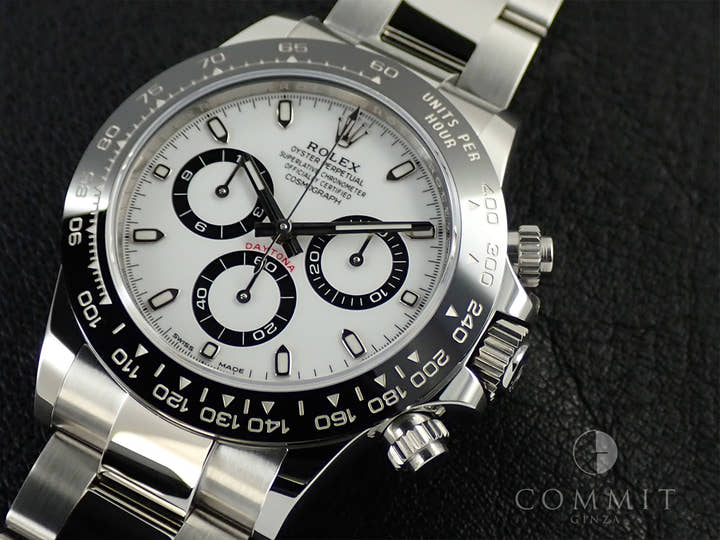ロレックス デイトナ Ref.116500LN ステンレススチール ホワイト文字盤