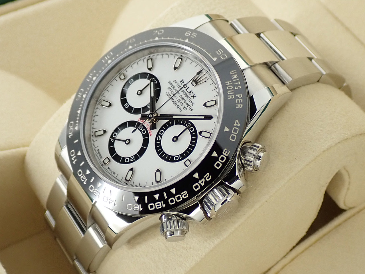 Rolex Daytona Ref.116500LN SS White Dial