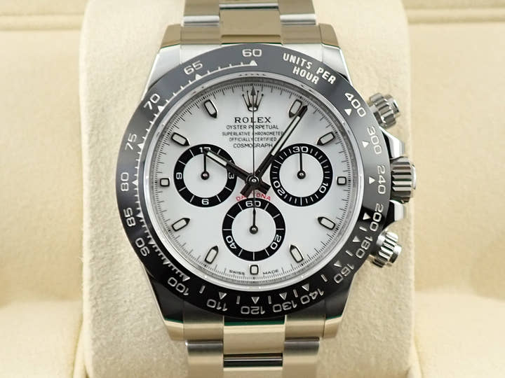 ロレックス デイトナ Ref.116500LN ステンレススチール ホワイト文字盤
