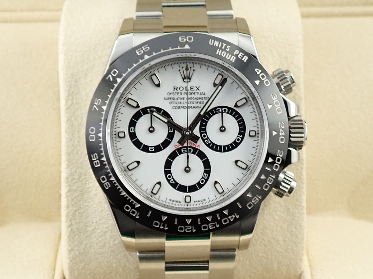 Rolex Daytona Ref.116500LN SS White Dial