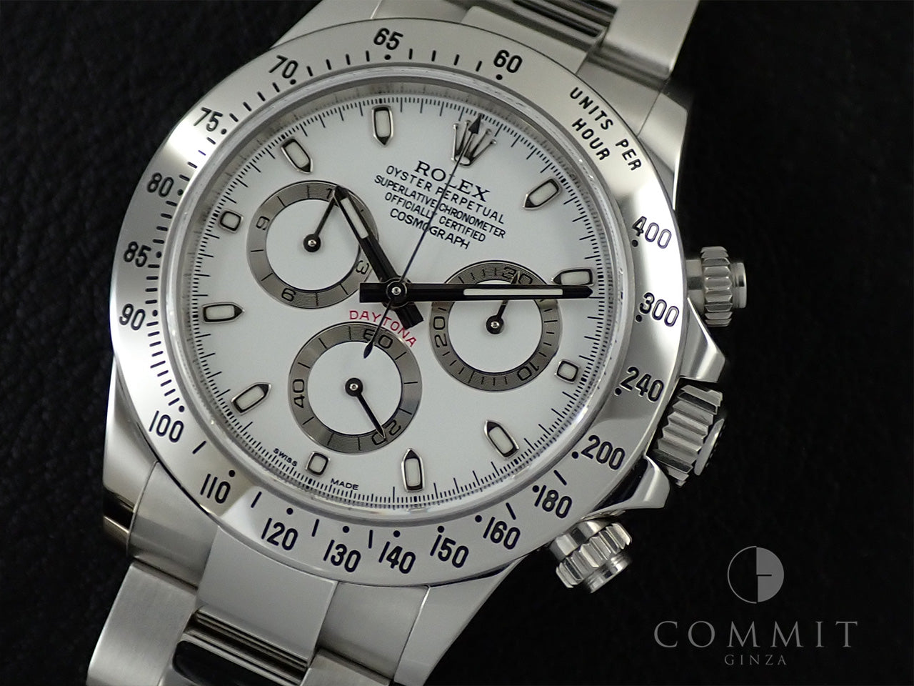 Rolex Daytona Ref.116520 SS White Dial