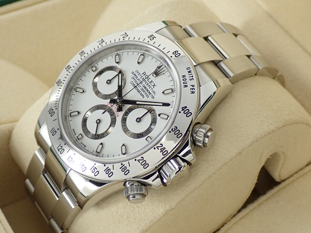 Rolex Daytona Ref.116520 SS White Dial