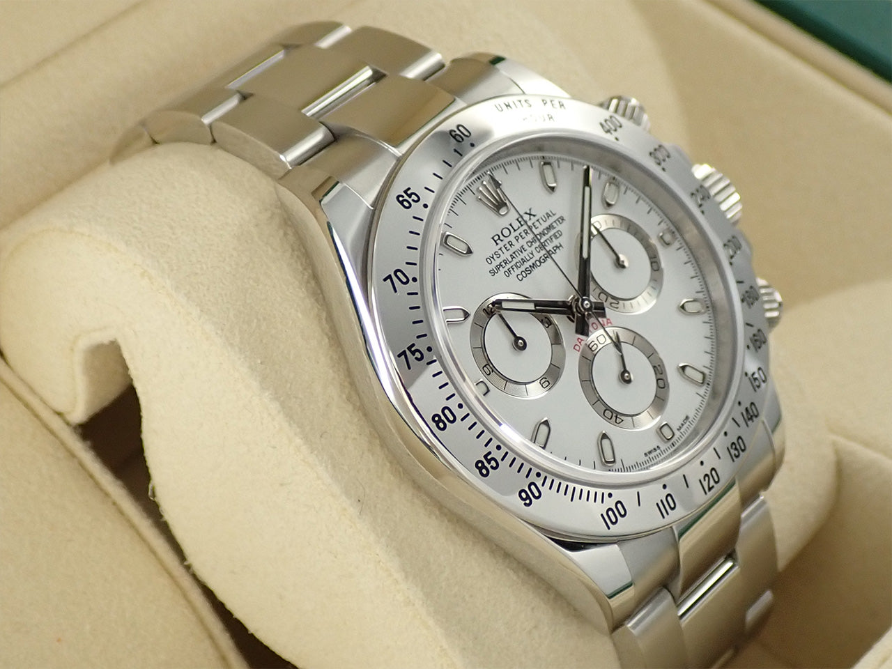 Rolex Daytona Ref.116520 SS White Dial