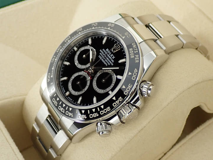 ロレックス デイトナ Ref.126500LN ステンレススチール ブラック文字盤
