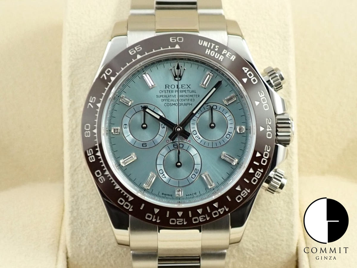 ロレックス デイトナ Ref.116506A アイスブルー11Pダイヤ文字盤 美品 FU77F998