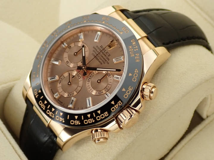 ロレックス デイトナ Ref.116515LNA エバーローズゴールド ピンクx11Pダイヤ文字盤