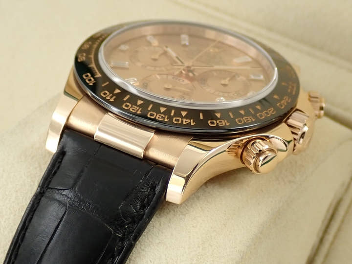 ロレックス デイトナ Ref.116515LNA エバーローズゴールド ピンクx11Pダイヤ文字盤