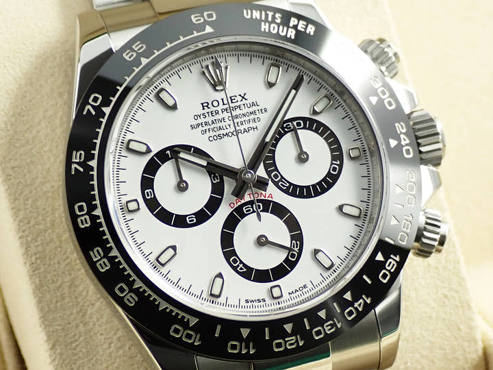ロレックス デイトナ Ref.116500LN ステンレススチール ホワイト文字盤