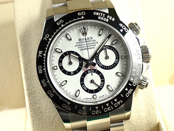 ロレックス デイトナ Ref.116500LN ステンレススチール ホワイト文字盤