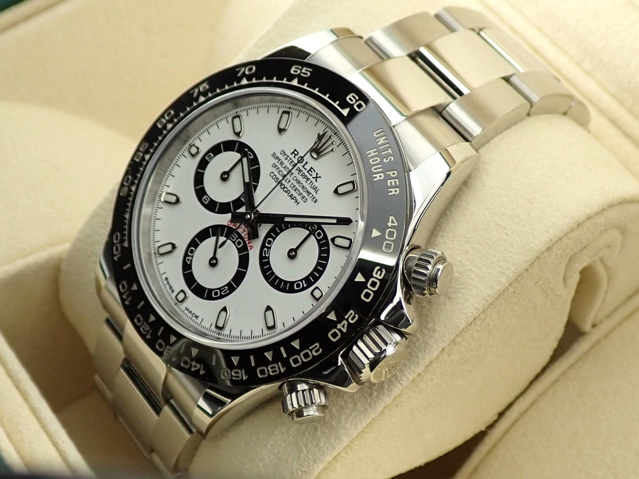 Rolex Daytona Ref.116500LN SS White Dial