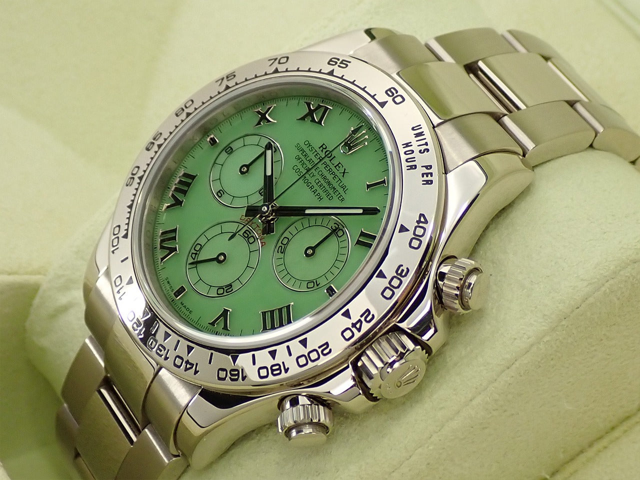 ロレックス デイトナ 116509 クリソプレーズ 中古 JV316357