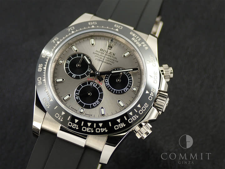 Rolex Daytona Ref. 116519LN White Gold Silver Dial