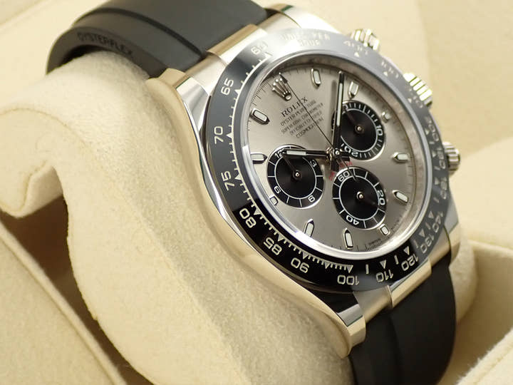 Rolex Daytona Ref. 116519LN White Gold Silver Dial