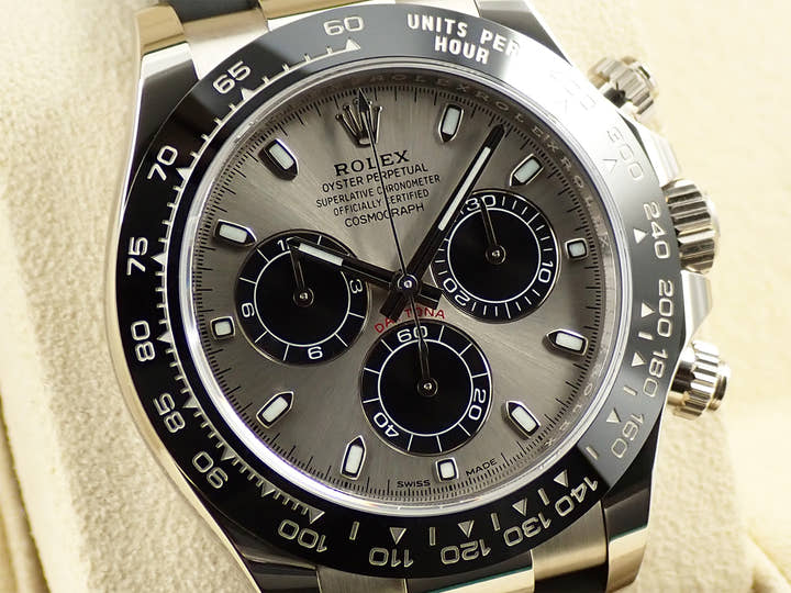 Rolex Daytona Ref. 116519LN White Gold Silver Dial