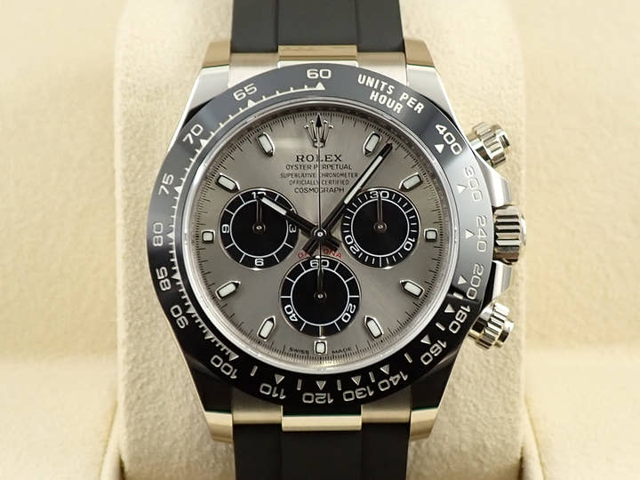 Rolex Daytona Ref. 116519LN White Gold Silver Dial