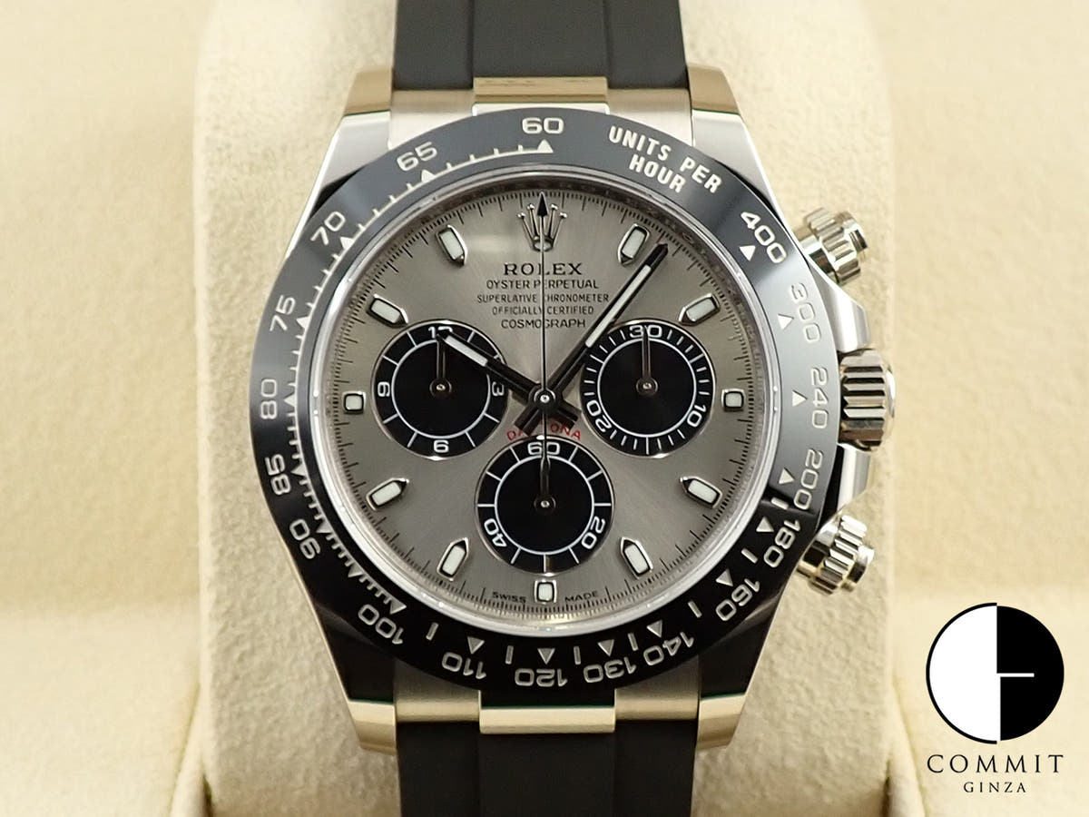Rolex Daytona Ref. 116519LN White Gold Silver Dial