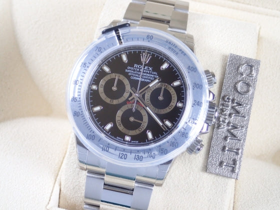 Rolex Daytona Black Dial Random Final Model [Unused] Ref.116520