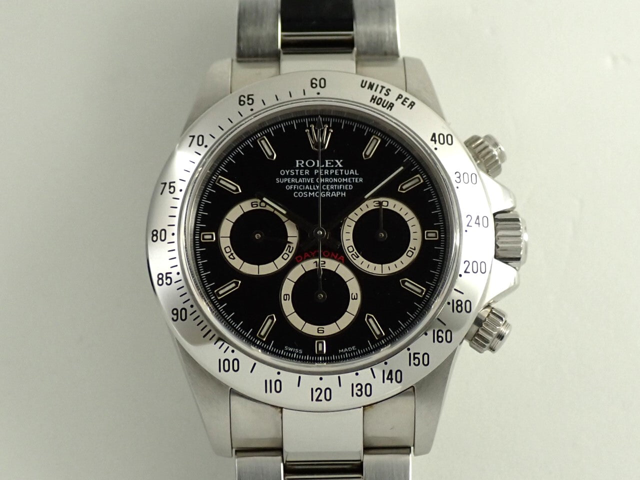 Rolex Daytona El Primero Ref.16520 SS Black Dial